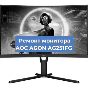 Замена разъема HDMI на мониторе AOC AGON AG251FG в Перми